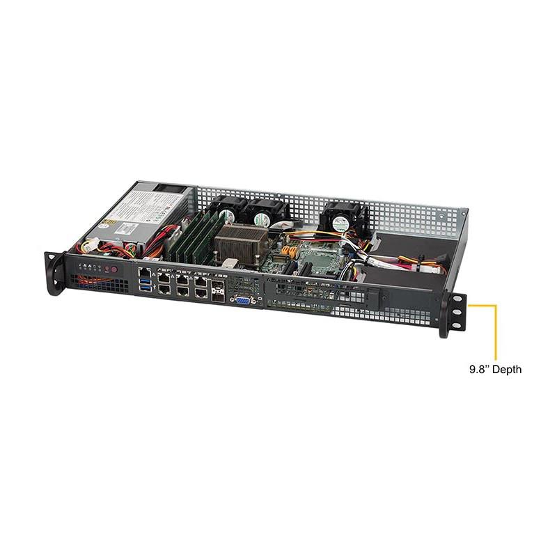 Supermicro SYS-5019A-FTN10P 1U Barebone Embedded Intel Processor