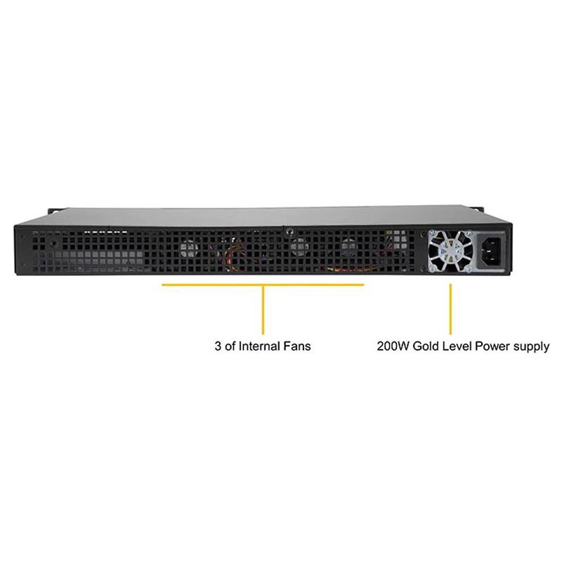 Supermicro SYS-5019A-FTN10P 1U Barebone Embedded Intel Processor