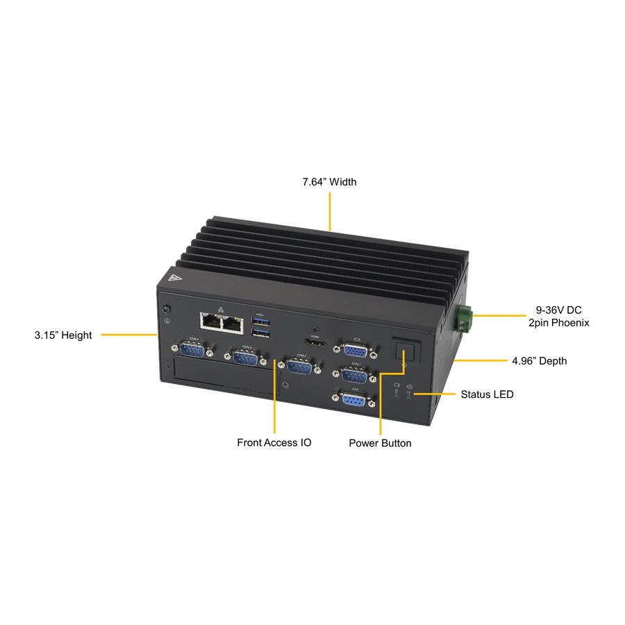 Supermicro SYS-E100-9AP-IA Compact Embedded Intel Processor Barebone