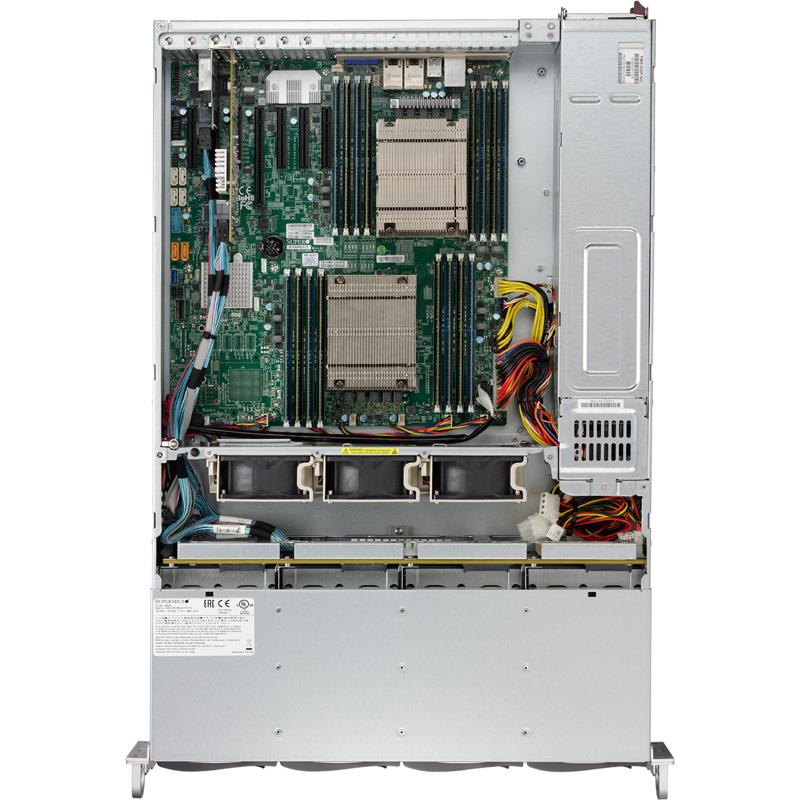 Barebone 2U SuperStorage Server for up to Dual Intel Xeon E5-2600 v4/v3 family processors