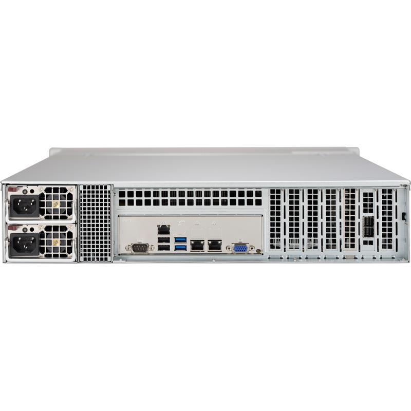 Barebone 2U SuperStorage Server for up to Dual Intel Xeon E5-2600 v4/v3 family processors