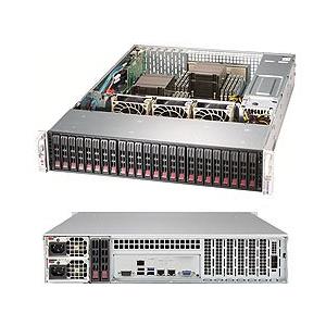 Barebone 2U SuperStorage Server for up to Dual Intel Xeon E5-2600 v4/v3 family processors