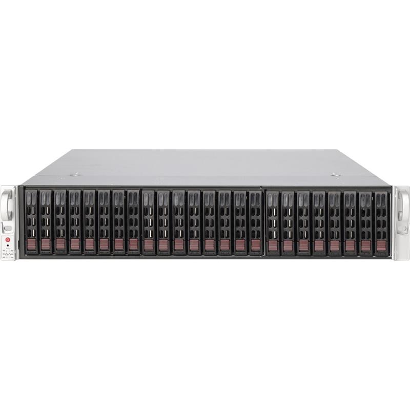 Rackmount 2U for Motherboard up to 13in x 13.68in maximum size - Includes : 24x 2.5in SAS3/SATA Hot-Swap Drive Bays and, (optional) 2x 2.5in Hot-swap SATA3 Drive Bays for OS mirroring - SC216BE1C-R920WB