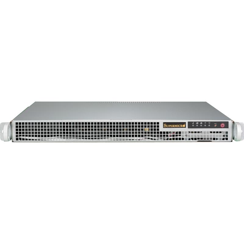 Server Barebone 1U with Dual Intel Xeon E5-2600 v4/v3 Sockets, supporting up to 2TB DDR4 ECC LRDIMM, up to 2400MHz in 16x 288-pin slots