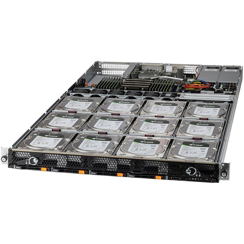 Supermicro ASG-1014S-ACR12N4H Storage 1U Barebone Single AMD EPYC 7003/7002 Series Processors