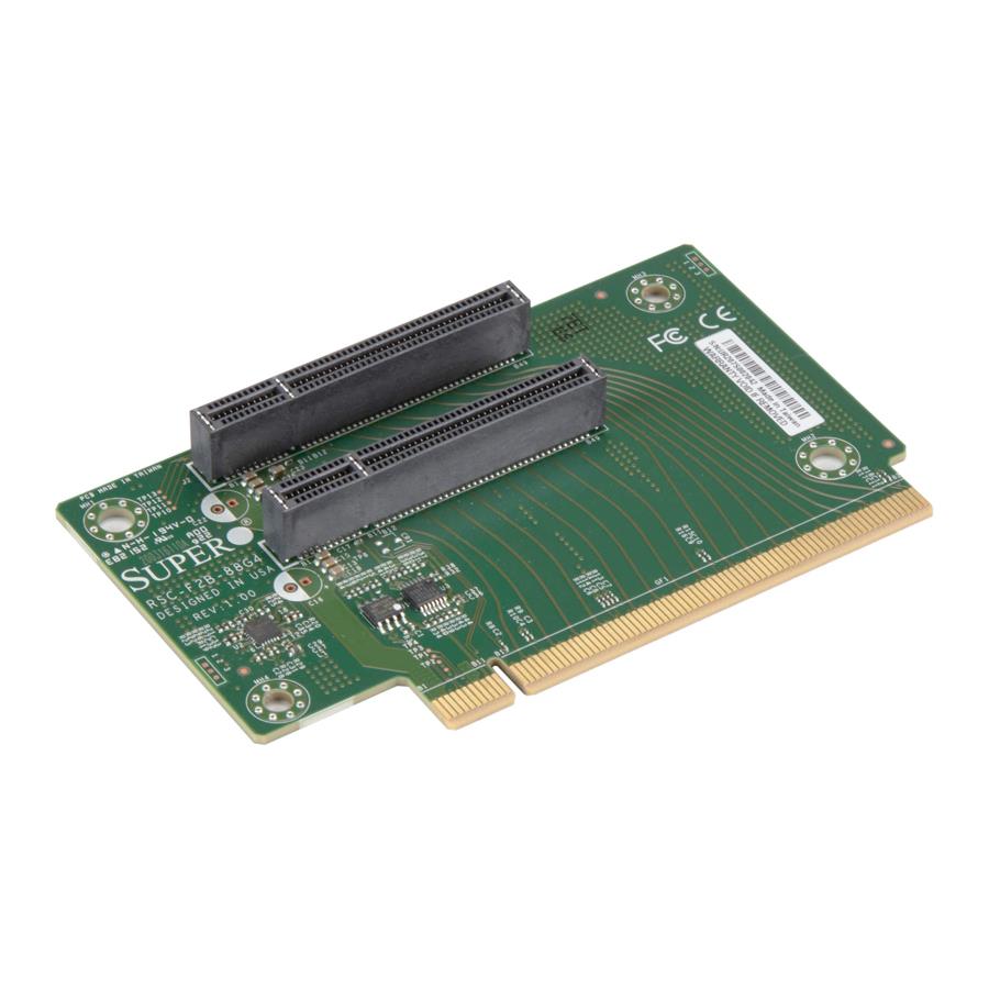 Supermicro RSC-F2B-88G4 2U Riser Card With 2x PCI Express x8 For FatTwin Server