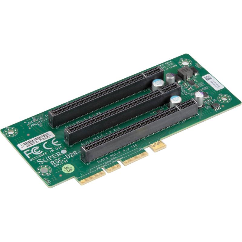 Supermicro RSC-D2R-668G4 2U Riser Card With 3x PCI Express Supports GPU and PHI For CloudDC SuperServer