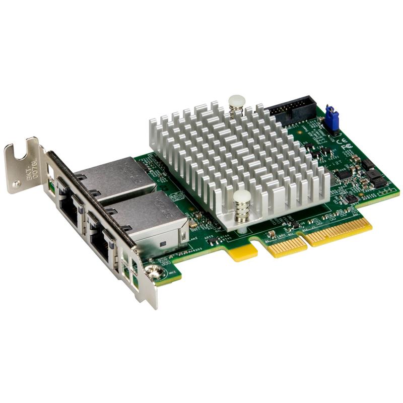 Supermicro AOC-STGC-I2T Dual-port Adapter Card - PCIe 3.0 x8