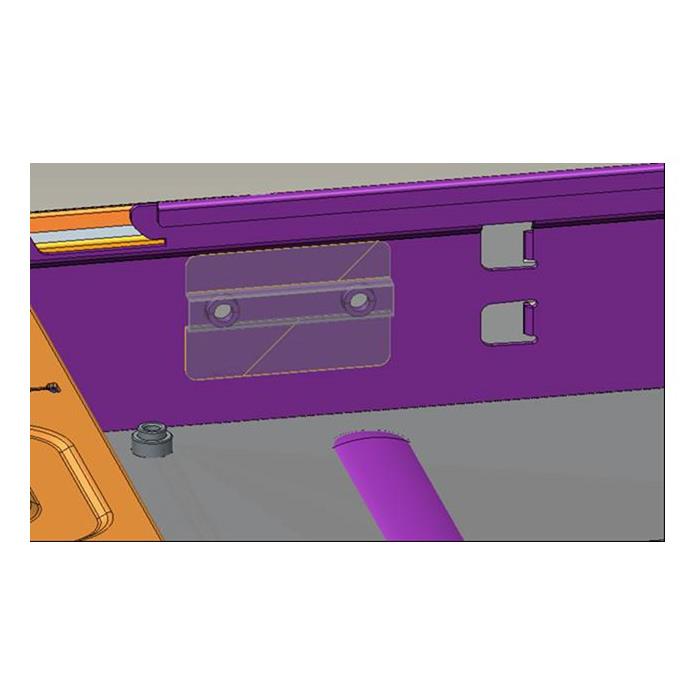 Supermicro MCP-160-81901-0N Isolation Mylar Support 1U Server for Rail Screw