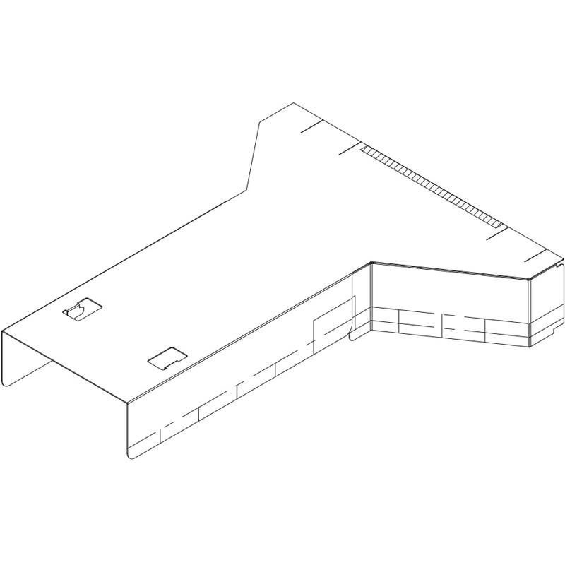 Supermicro MCP-310-51506-0B Mylar Air Shroud Support 1U Chassis SC515M for AOC FHFL