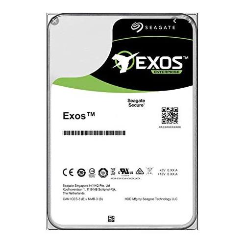 Seagate ST16000NM003G Hard Drive 16TB SATA3 6Gb/s 7200 RPM 3.5in Self-Encrypting Drives, 512e/4Kn - Exos X16 Series