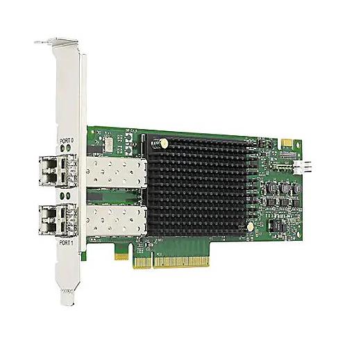 Supermicro AOC-LPE32002-M2 32 Gb/s	Fibre Channel Adapter Card - Gen 3 PCIe x8 Dual SFP+ Connector Standard Low-profile
