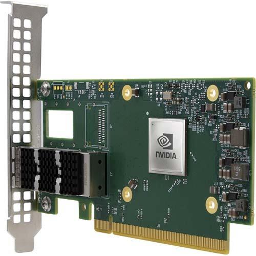 Supermicro AOC-623105AN-VDAT ConnectX-6 Dx EN 200GbE Adapter Card - Gen 4 PCIe x16 Single-port QSFP56 Connectors Low-profile OCP 3.0 Small Form Factor