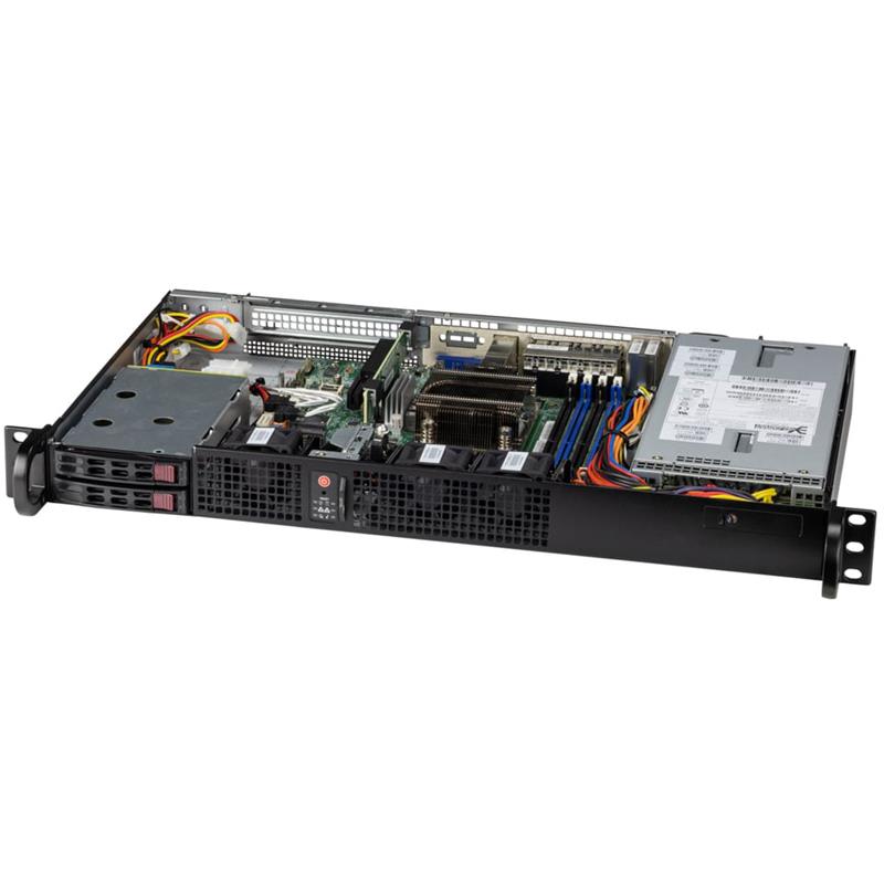 Supermicro SYS-110A-16C-RN10SP 1U IoT Barebone Single Embedded Intel Atom Snow Ridge P5342 Processor