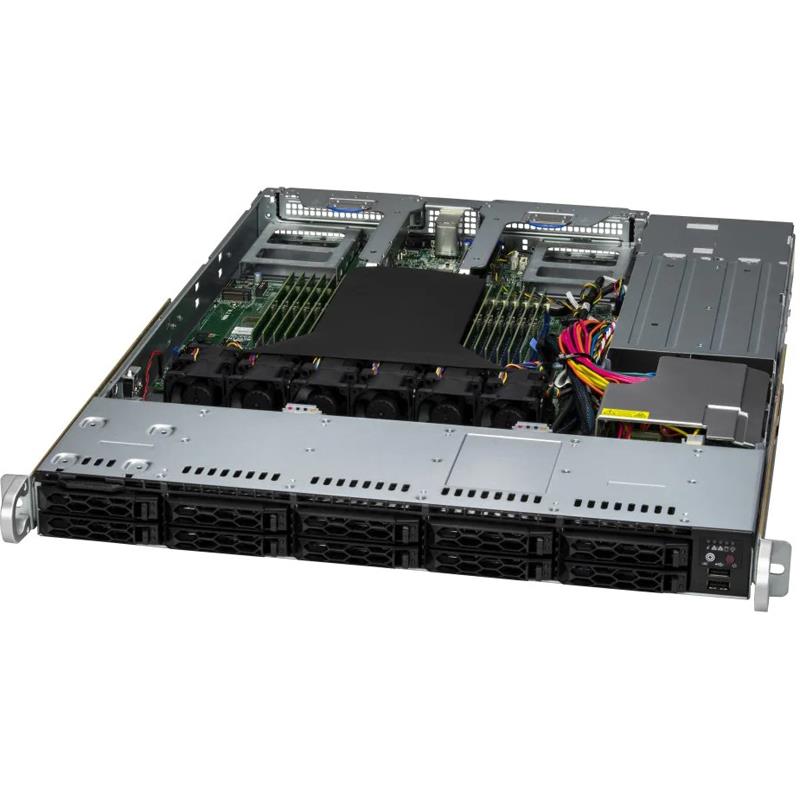 Supermicro AS-1115CS-TNR 1U CloudDC Barebone Single AMD EPYC 9004/9005 Series Processors