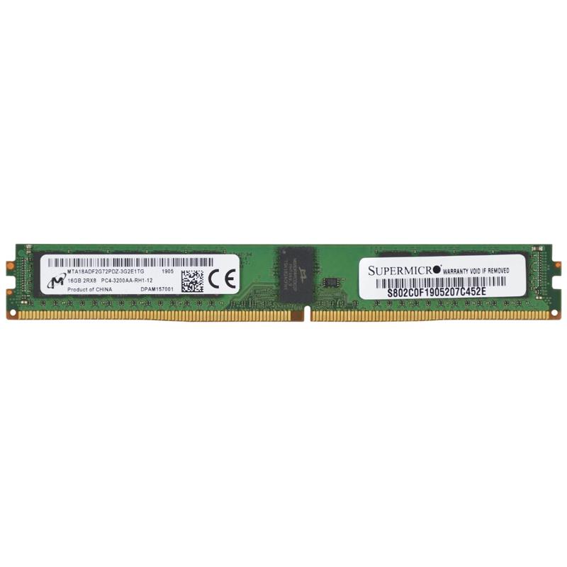 Micron MTA18ADF2G72PDZ-3G2R1 Memory 16GB DDR4 3200MHz RDIMM - MEM-DR416L-CV03-ER32