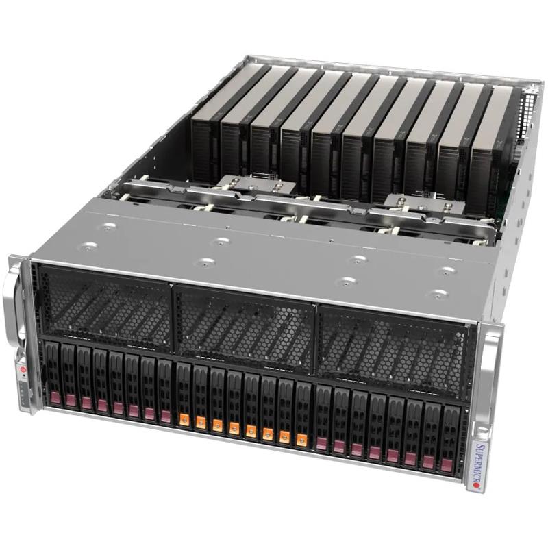 Supermicro AS-4125GS-TNRT2 4U GPU A+ Barebone Dual AMD EPYC 9004/9005 Series Processors 4th/5th Generation