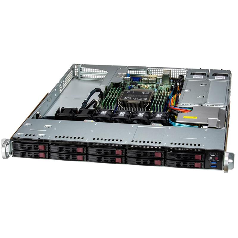 Supermicro SYS-111E-WR WIO UP 1U Barebone Single Intel Xeon Scalable Processors 5th and 4th Generation