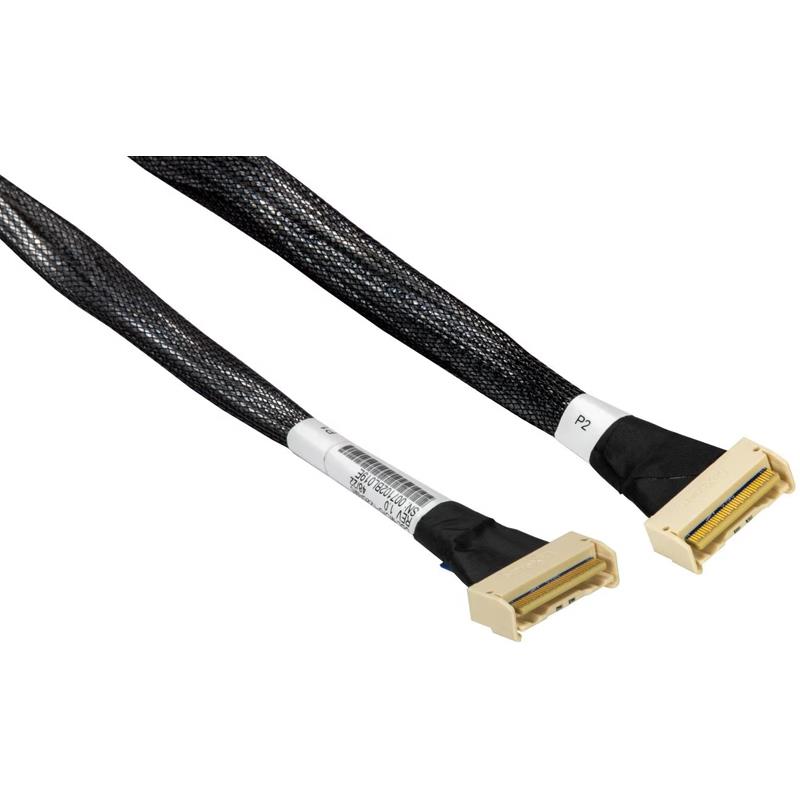 Supermicro CBL-MCIO-1226AM5 Cable For Storage Applications MCIO x8 Straight To MCIO x8 Straight 10.23 ft (26CM)