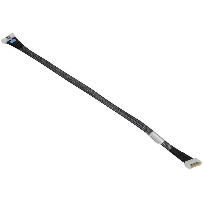 Supermicro CBL-MCIO-1250M5-Z Cable For Internal Storage Applications MCIO x8 Straight to MCIO x8 Straight 1.64ft (50CM)