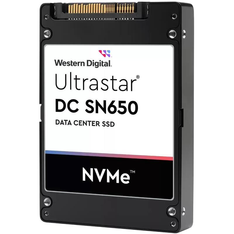 WD/HGST WUS5EA176ESP5E3 Hard Drive 7.68TB SSD NVMe PCIe Gen4 U.3 15mm ISE TLC 1DWPD - Ultrastar DC SN650 Series