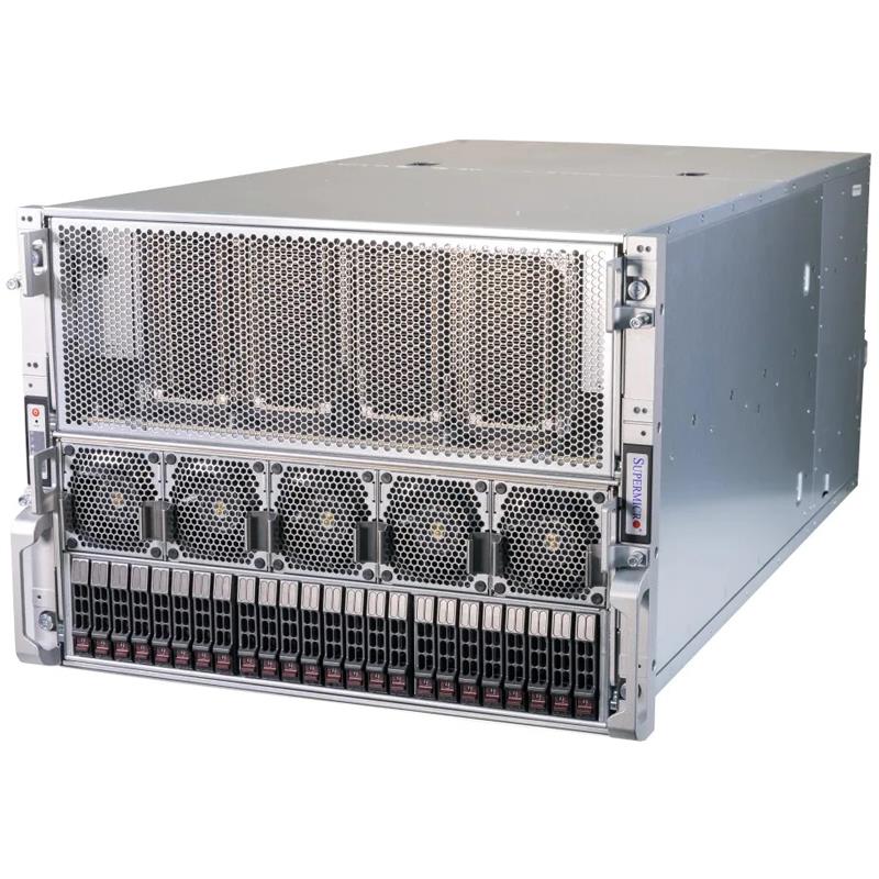 Supermicro AS-8125GS-TNHR GPU A+ 8U Barebone Dual AMD EPYC 9004/9005 Series Processors
