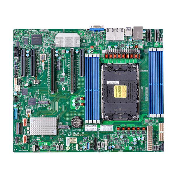 Supermicro X13SEI-TF Motherboard ATX Single Socket E (LGA-4677) Intel Xeon Scalable 4th and 5th Generation Processors