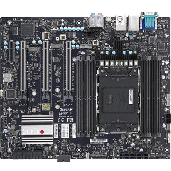 Supermicro X13SRA-TF Motherboard CEB Single Socket LGA-4677 (Socket E) Intel Xeon W-3400 Series and Xeon W-2400 Series Processors