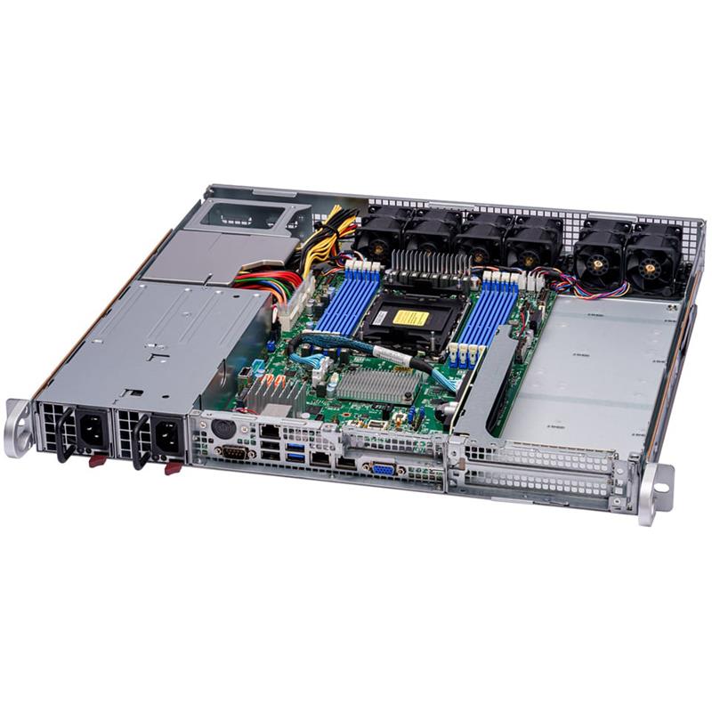 Supermicro SYS-111E-FWTR IoT 1U Barebone Single Intel Xeon Scalable Processors 5th and 4th Generation