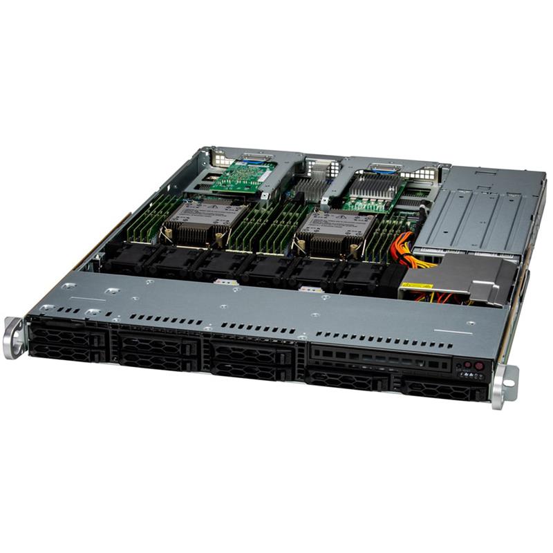 Supermicro SYS-121C-TN2R CloudDC 1U Barebone Dual 4th Generation Intel Xeon Scalable Processors