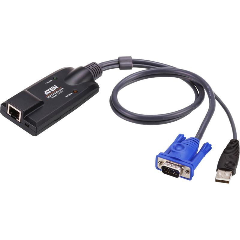 Supermicro CBL-USBA70-KVM USB VGA KVM Adapter Cable Hot Pluggable