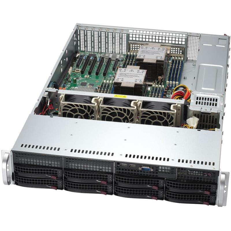 Supermicro SYS-621P-TRT Mainstream 2U Barebone Dual Intel Xeon Scalable Processors 5th and 4th Generation