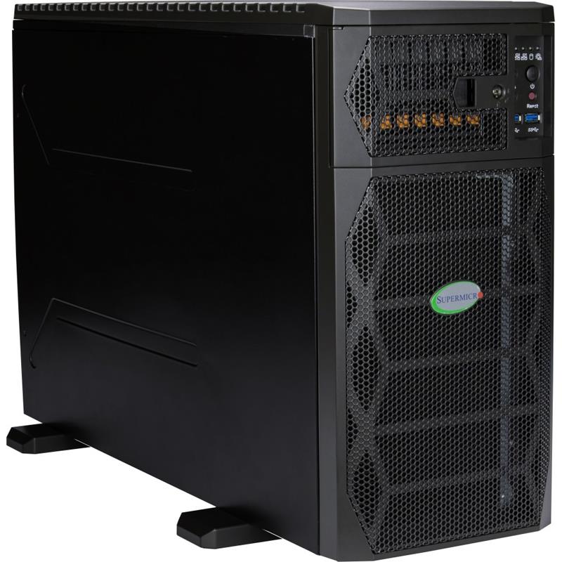 Supermicro SYS-751GE-TNRT GPU Tower or 5U Rackmount Dual Intel Xeon Scalable Processors 5th and 4th Generation
