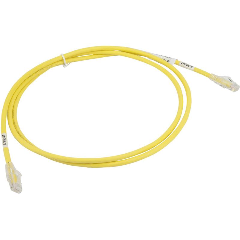 Supermicro CBL-C6-YL6FT-P CAT6 UTP Ethernet Cable With RJ45 Snagless Connectors 6ft (1.8M)