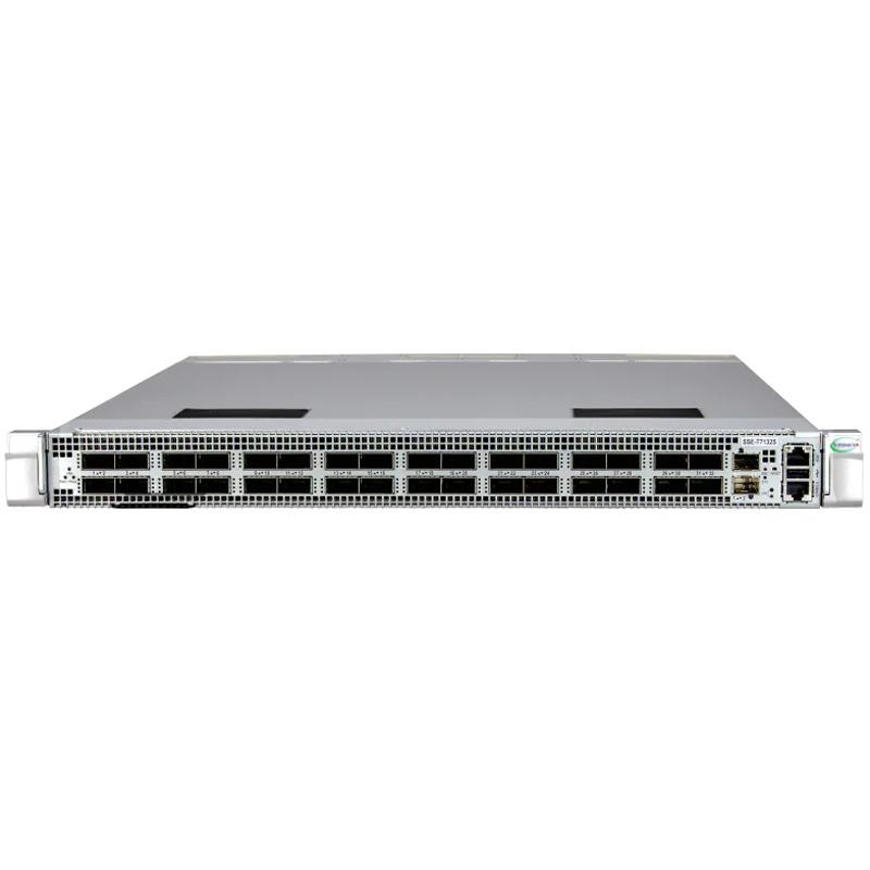 Supermicro SSE-T7132SR 400Gb Ethernet Switch Offers 32x QSFP-DD Ports Reverse Airflow (Back to Front)