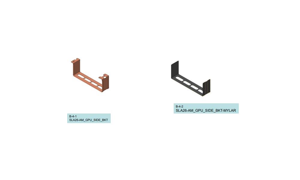 Supermicro MCP-240-00178-0N Bracket-R Support Riser Card With 2U Chassis SCLA26-AW