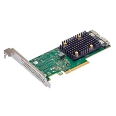 Supermicro AOC-SAS3-9500-16IN HBA 9500-16i Tri-Mode Storage Adapter 16 Internal Ports 12Gb/s PCI Express 4.0 x8