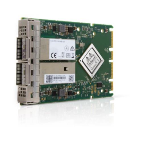 NVIDIA AOC-MCX566A-CDAI ConnectX-5 Ethernet Adapter Card 100GbE OCP Spec 3.0 Dual-port QSFP28