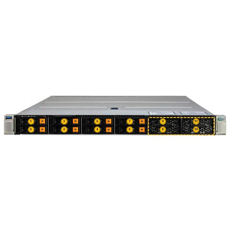 Supermicro AS-1115HS-TNR Hyper A+ 1U Barebone Single AMD EPYC 9004/9005 Series Processors