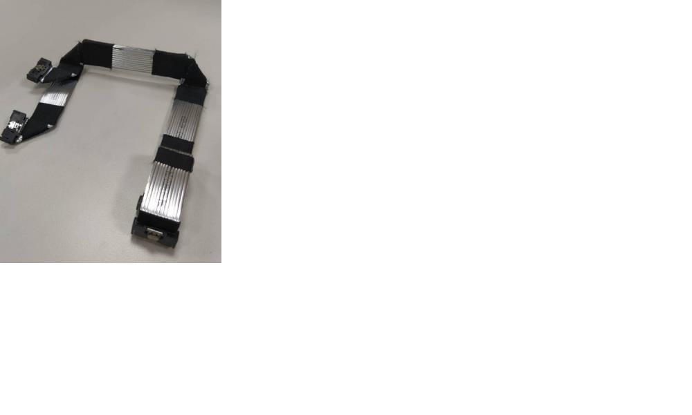 Supermicro CBL-MCIO-1345M5FLFB Flexible Flat Cable MCIO x8 Straight/Left Fold to Straight 37CM/45CM