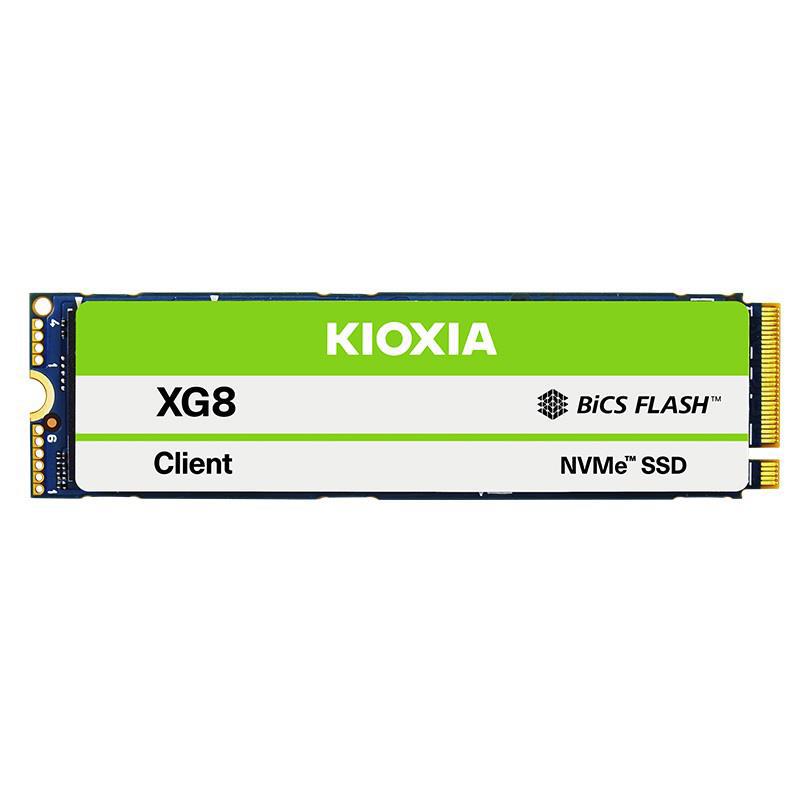 Kioxia KXG80ZN84T09 Hard Drive 4TB SSD NVMe PCIe 4.0 M.2 22x80mm TLC NAND 1DWPD - XG8 Series