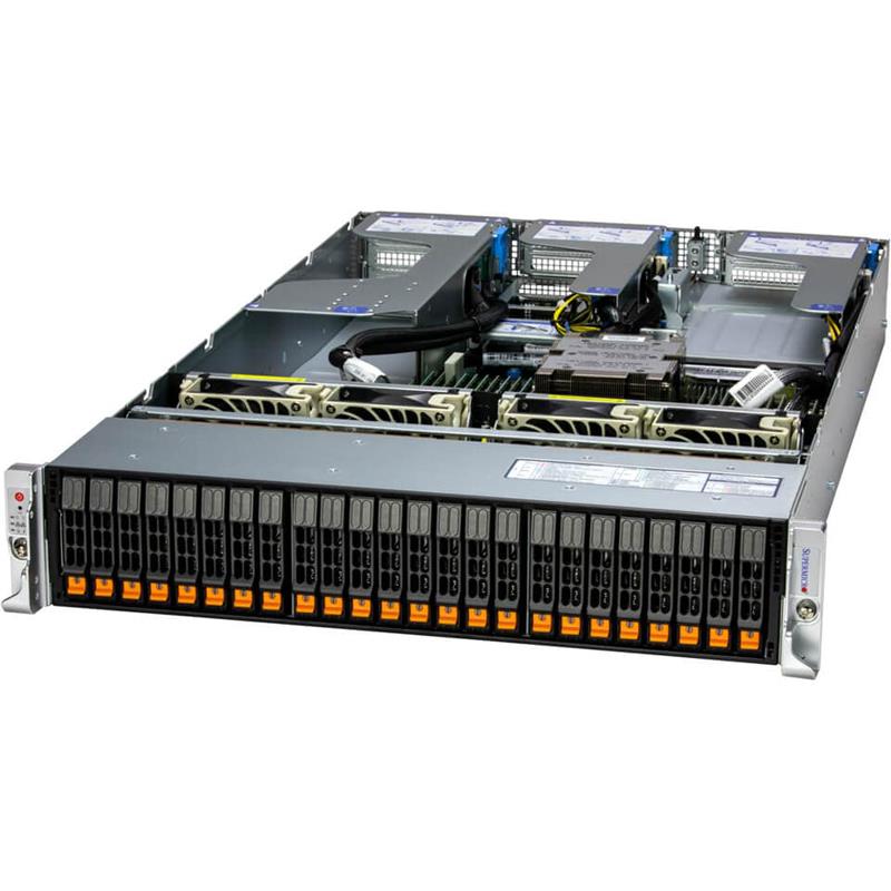 Supermicro AS-2115HS-TNR Hyper A+ 2U Barebone Single AMD EPYC 9004/9005 Series Processors