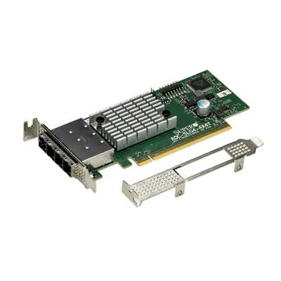 Supermicro AOC-SLG4-4X4T Add-on Card NVMe 60/90 Bay Systems For JBOF System SSG-136R-4MU32JBF