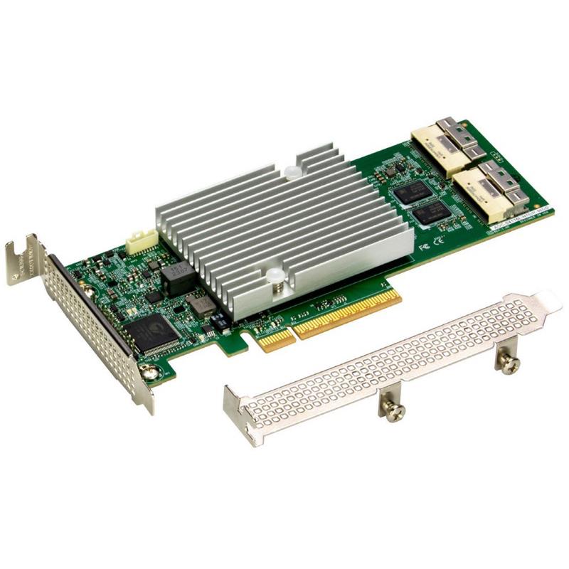 Supermicro AOC-S4116L-H16IR-16DD MegaRAID Storage Controller 16 Internal Ports SAS4 PCI Express 4.0 x8