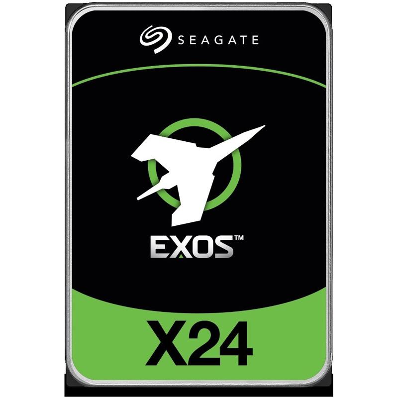Seagate ST24000NM002H Hard Drive 24TB SATA 6Gb/s 3.5in 7200 RPM 512MB ISE 512e/4Kn Exos X24 Series