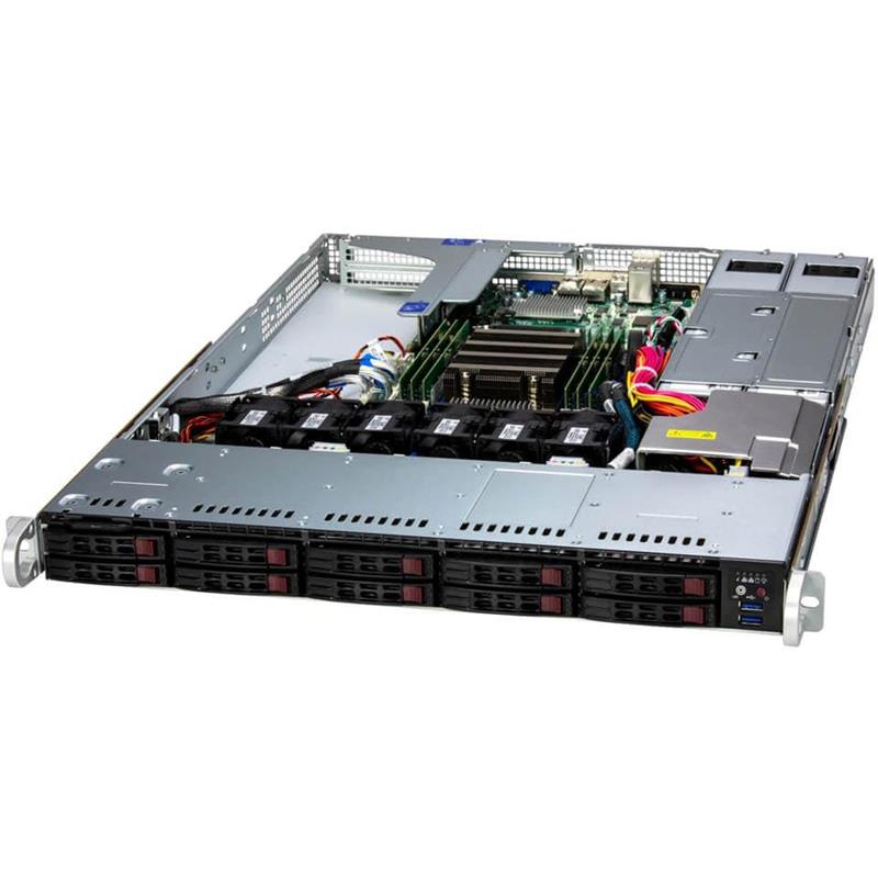 Supermicro AS-1115SV-WTNRT WIO A+ 1U Barebone Single AMD EPYC 8004 Series Processor