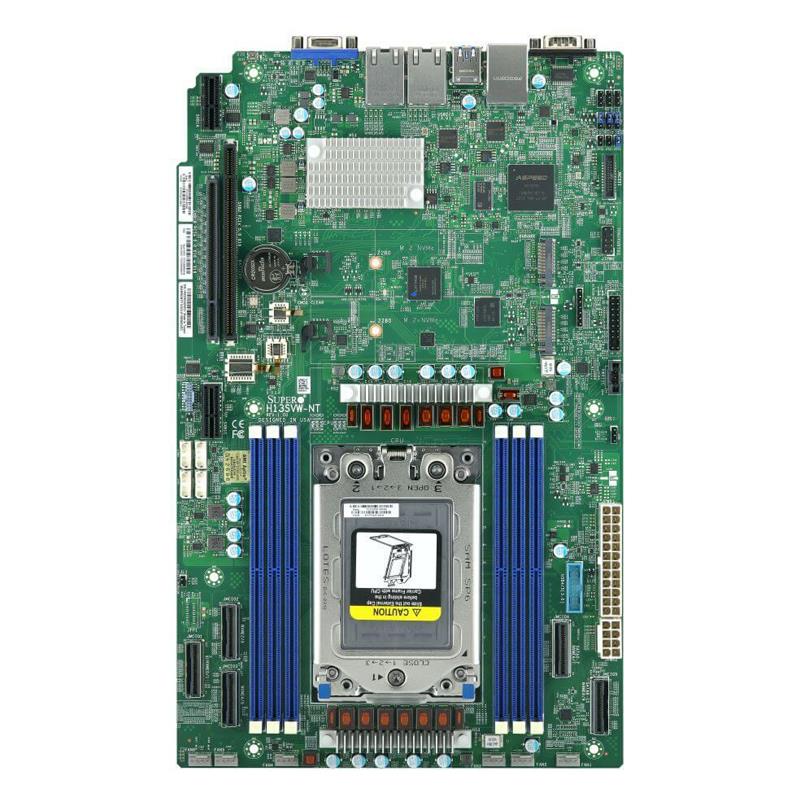 Supermicro H13SVW-NT Motherboard Proprietary WIO Single Socket AMD EPYC 8004 Series Processor