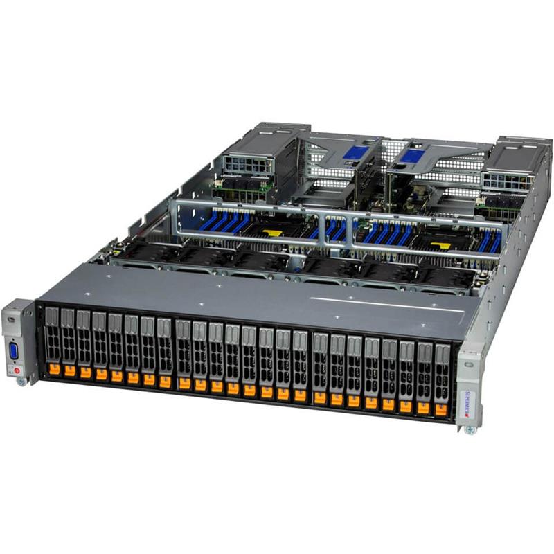 Supermicro SYS-241E-TNRTTP MP 2U Barebone Quad Intel Xeon Scalable Processors 4th Generation