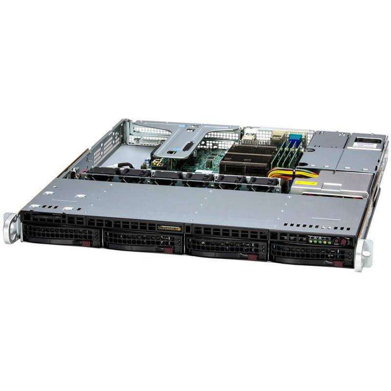 Supermicro SYS-511R-M UP 1U Barebone Single Socket Intel Xeon E-2400 Series Processors and Pentium Processors 12th Generation