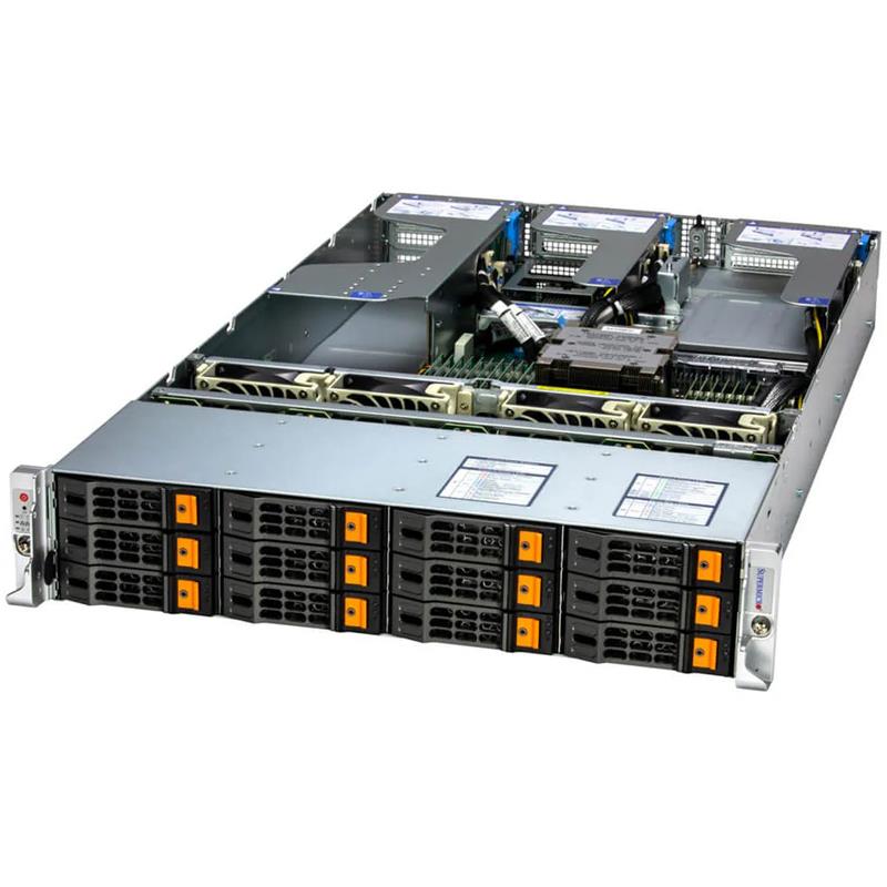 Supermicro AS-2015HS-TNR 2U Hyper Barebone Single AMD EPYC 9004/9005 Series Processors